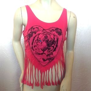Upcycled tank top size small